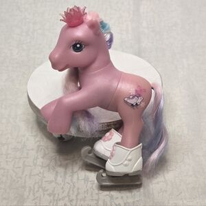 My Little Pony G3 Hasbro Glitter Glide Ice Skating Pony Pink MLP ~Read Details